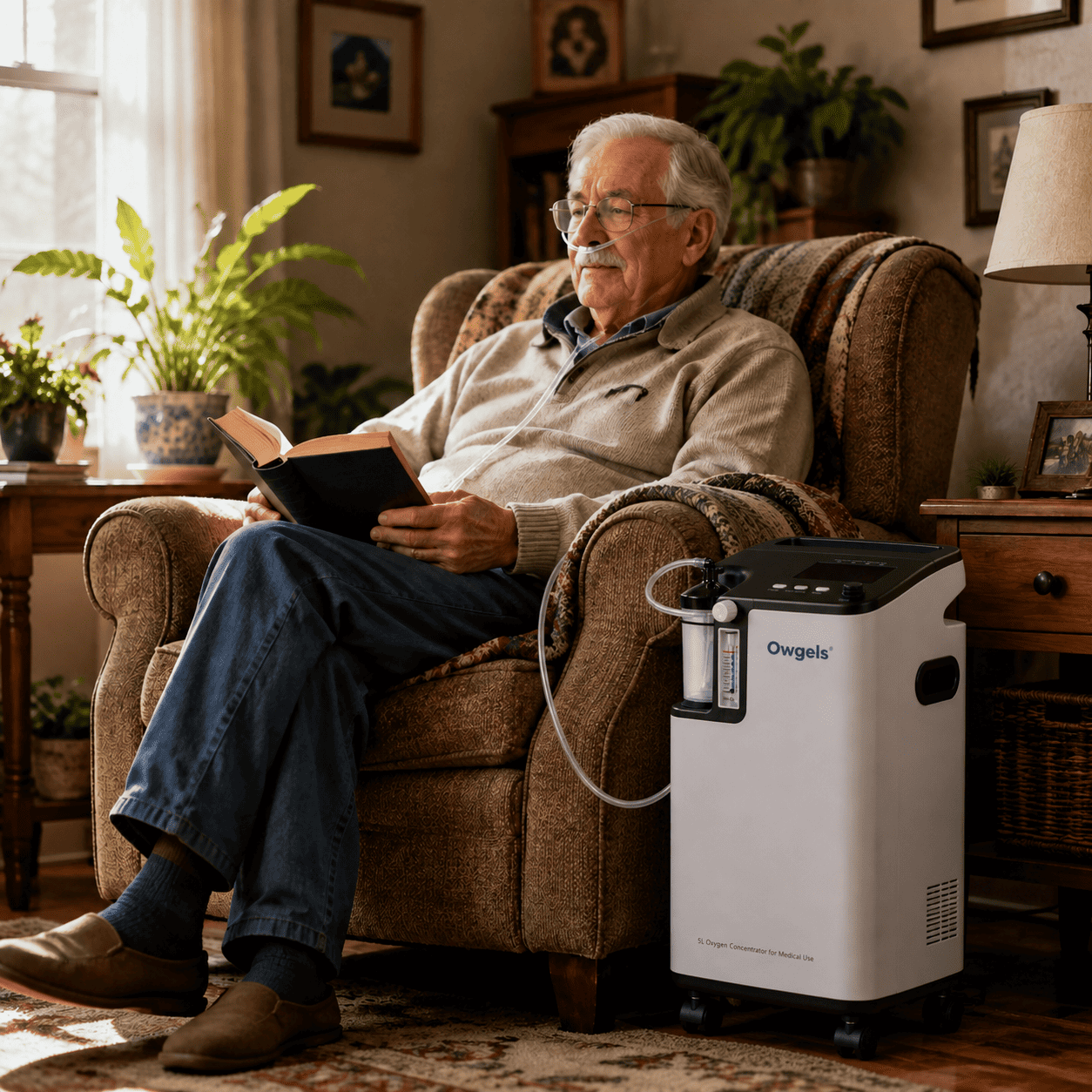 How an oxygen concentrator converts room air to concentrated oxygen diagram of oxygen concentrator air-to-oxygen process